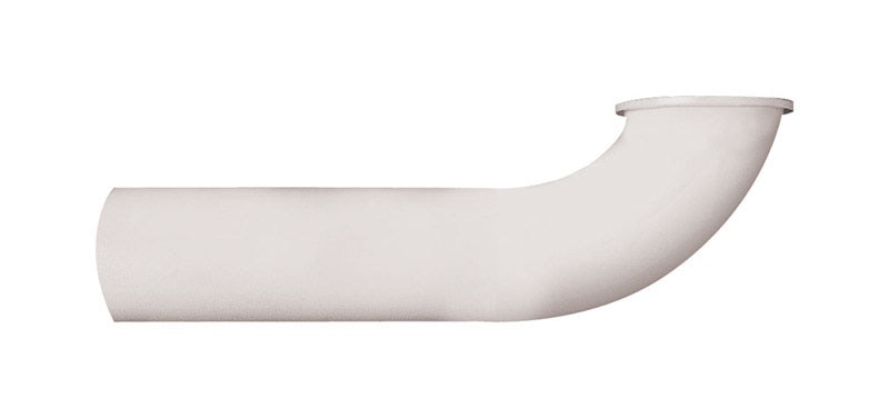 WALL TUBE WHT 1-1/4X8"