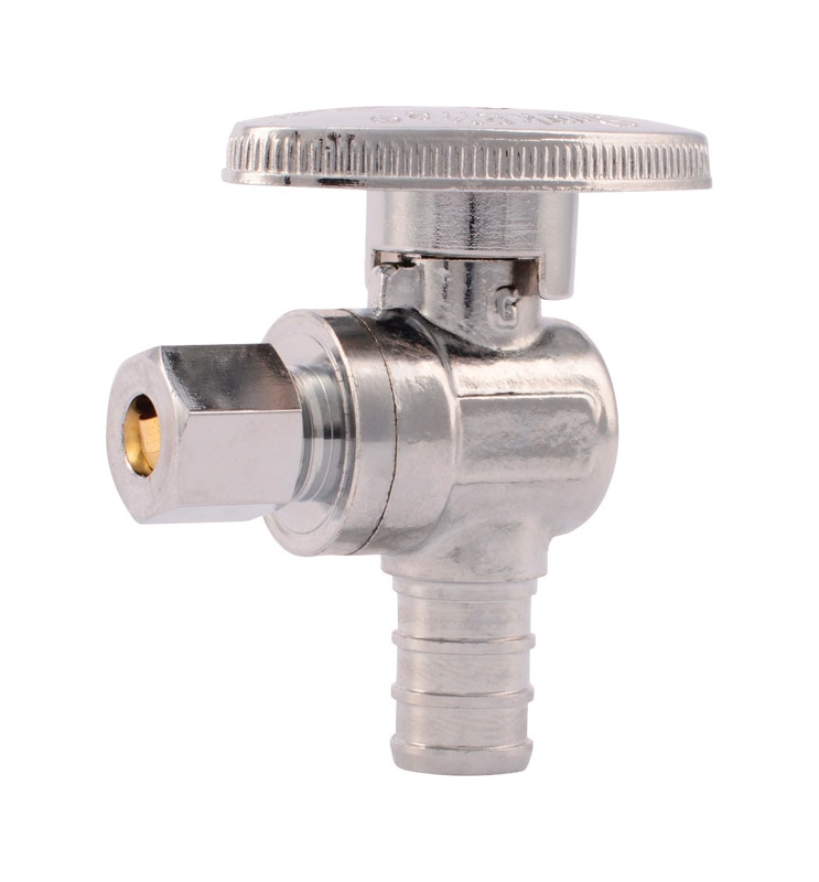 ANGLE STOP QRT 1/2"X1/4"