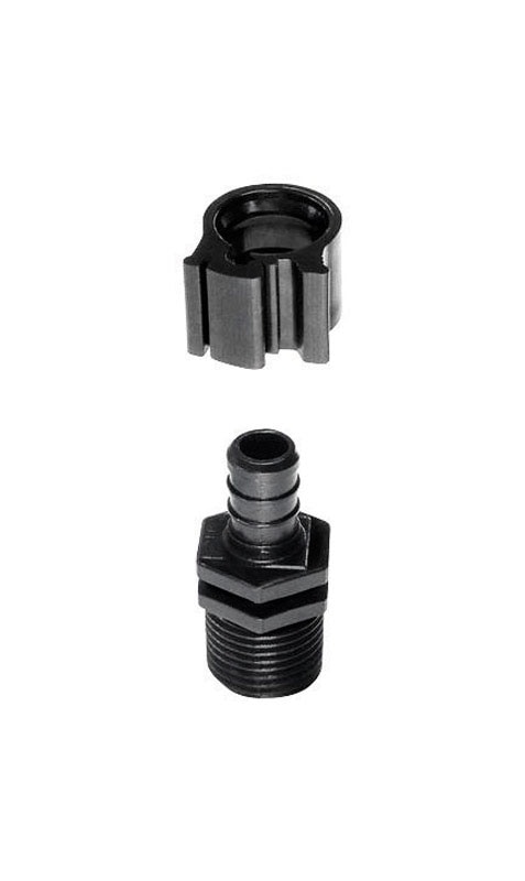 ADAPTER 1/2X1/2 PLSTC