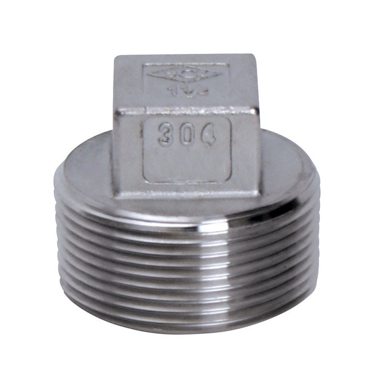 SQUARE HEAD PLUG 1 SS
