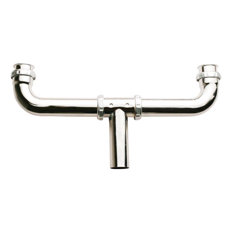 CENTER OUTLET WASTE 16"L