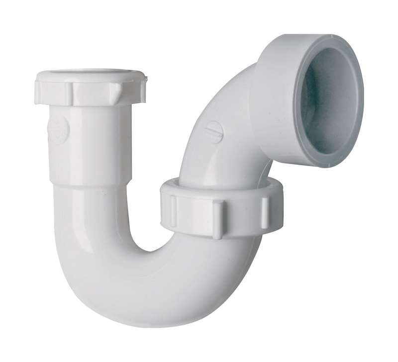 SINK TRAP 1-1/2" WHT