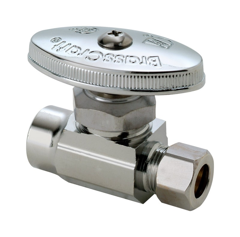 STRGHT STP VLV 1/2X3/8"