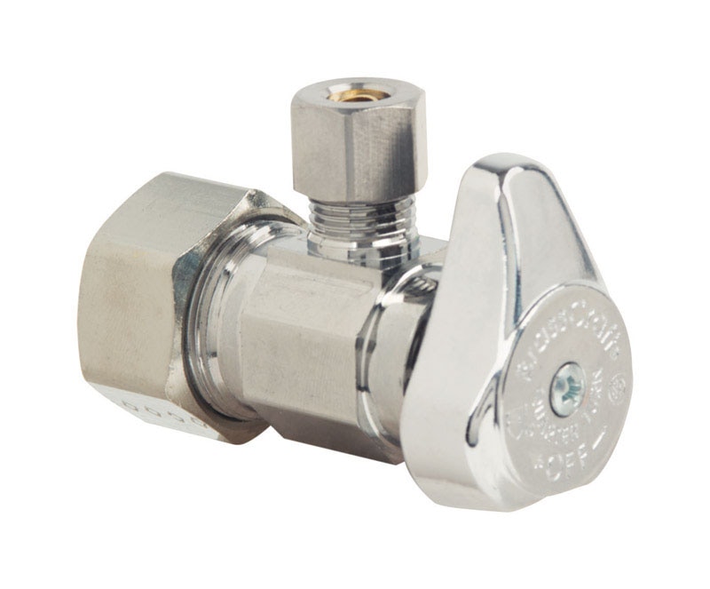 ANGLE STP VALVE 1/2X1/4"