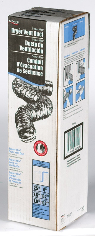 DUCT SUPURR-FLX 4"X25'