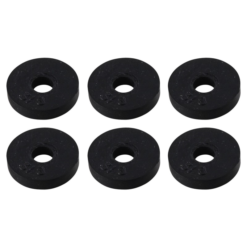 BIB FLT WSH 3/8RX5/8 6PK