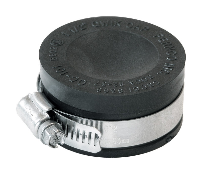 DRAIN CAP 1-1/2X PVC