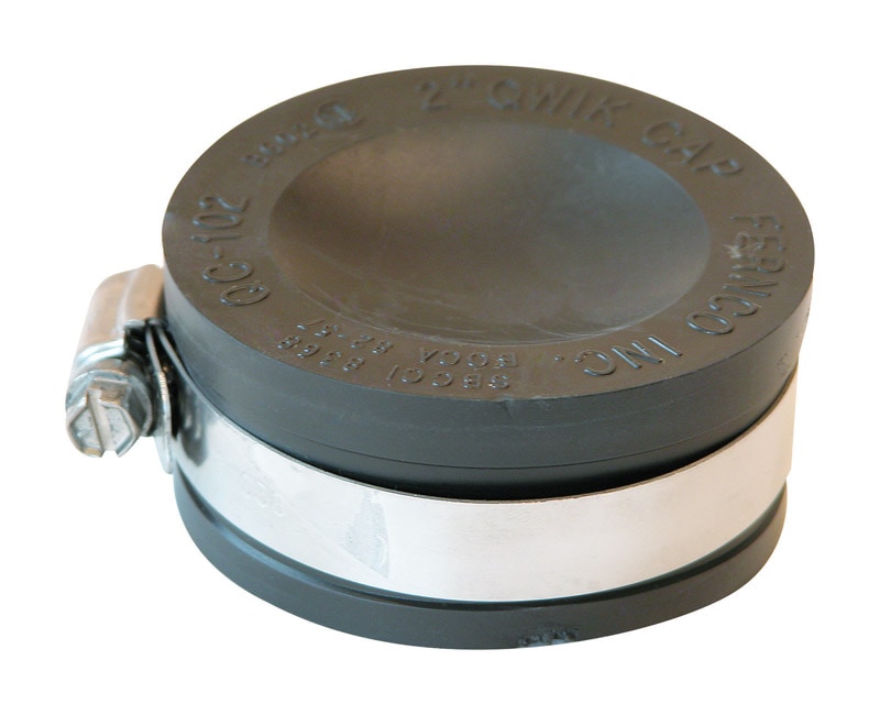 DRAIN CAP 2X PVC