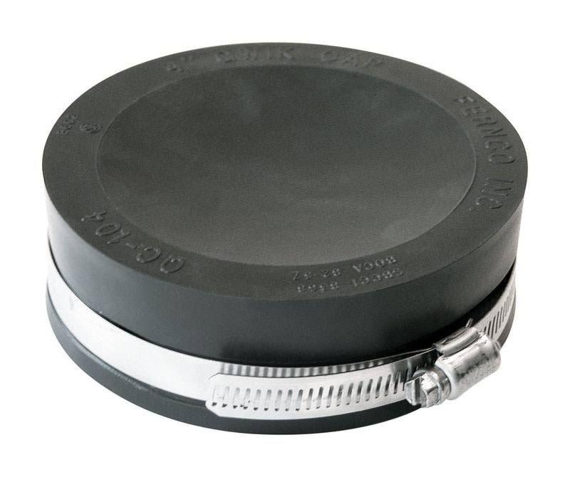 DRAIN CAP 4X PVC