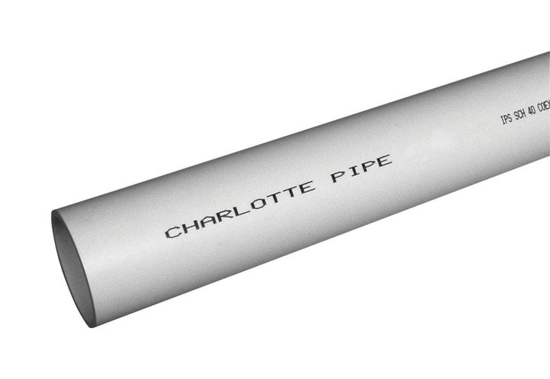 PVC FOAMCORE PIPE 4"X5'