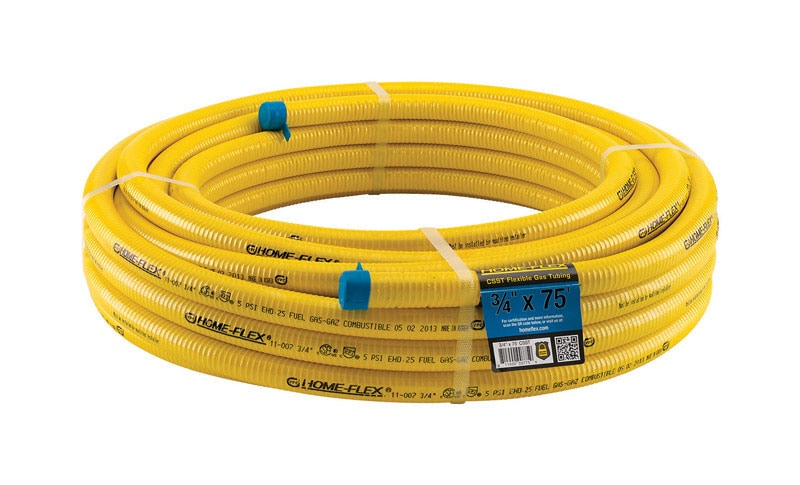 FLEXIBLE GAS TUBING 3/4X75