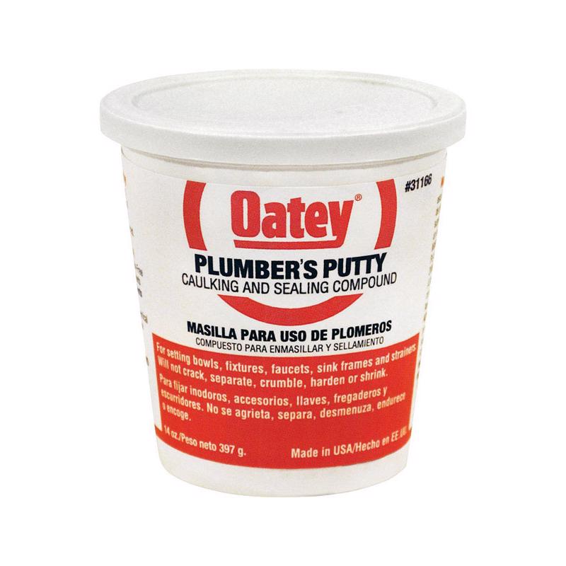 PLUMBERS PUTTY 14OZ WHT