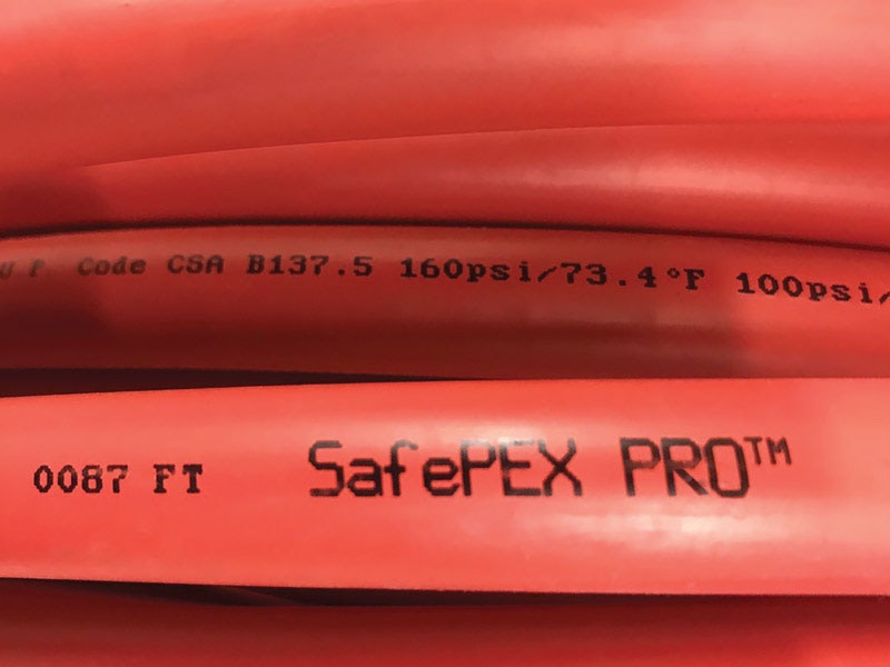 PEX-A PRO 1"X5' RED
