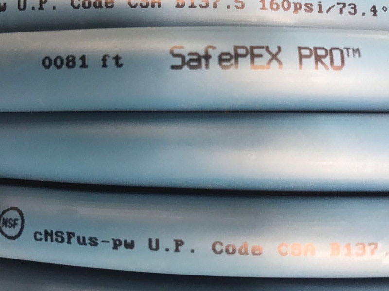 PEX-A PRO 1"X5' BLUE