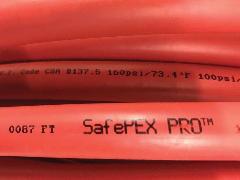 PEX-A PRO 1/2"X5' RED