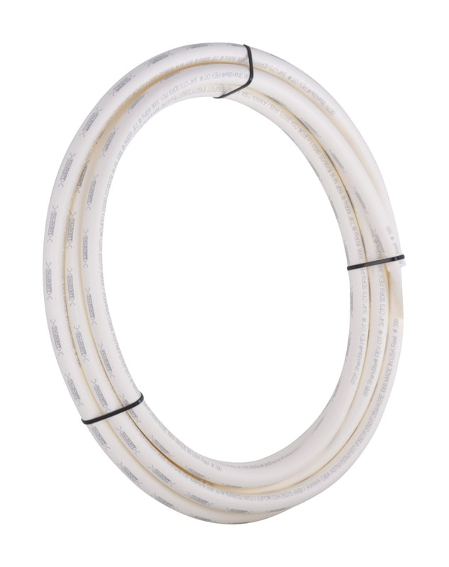 PEX TUBE 3/4"X25FT WHT