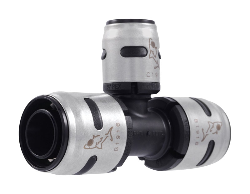 REDUCING TEE 3/4X3/4 BRS