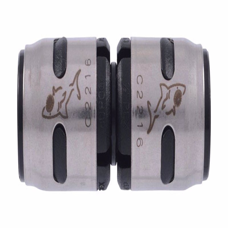 COUPLING 1/2X1/2 PLSTC