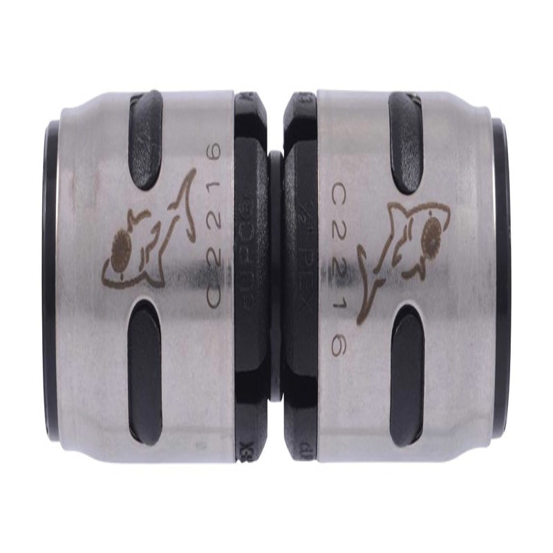 COUPLING 1/2X1/2 PLSTC