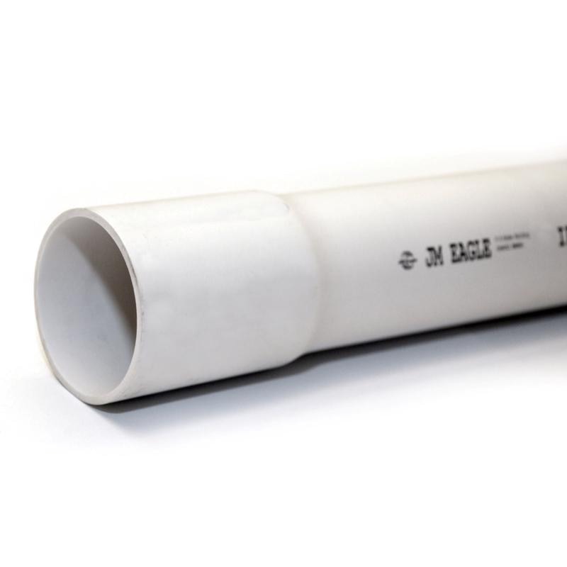 PIPE PVC SCH40 BL 2"X20'