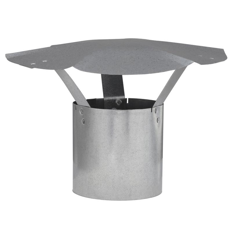 CHIMNEY CAP 4" GALV STL