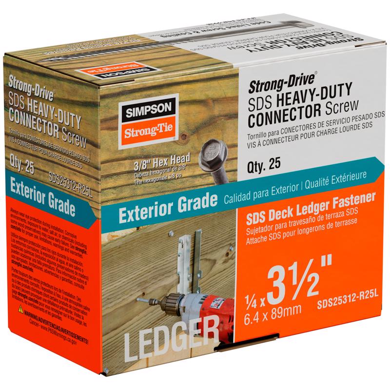 CONNECTOR SCREW 3-1/2"L