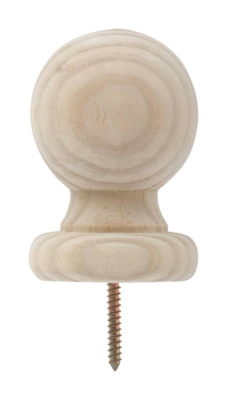 POST TOP SMALL BALL PINE