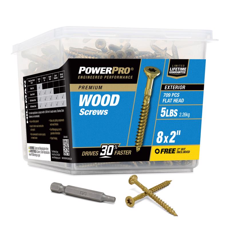 DECK SCREW PP #8X2" 5LB