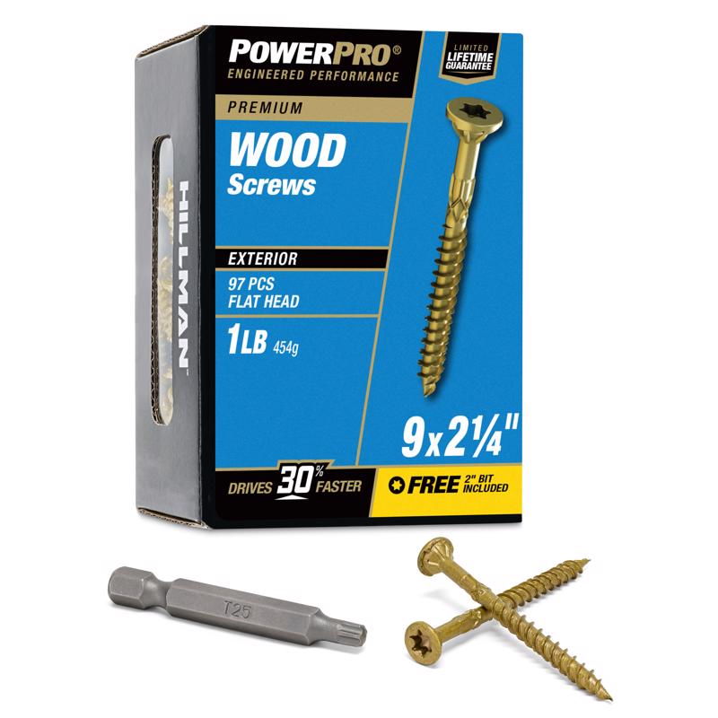 DECK SCREW PP #9X2-1/4"