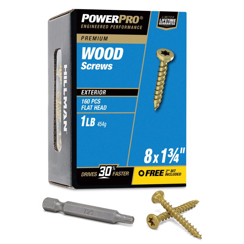 DECK SCREW PP #8X1-3/4"