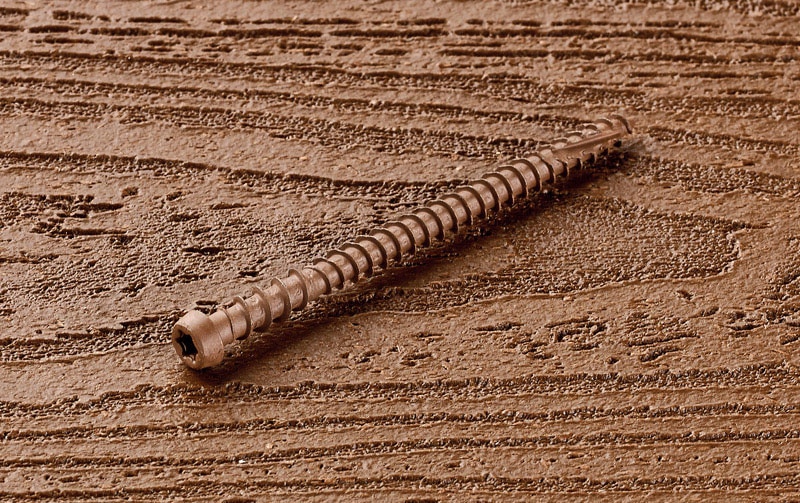 DECK SCREW 10X2-3/4" BRN