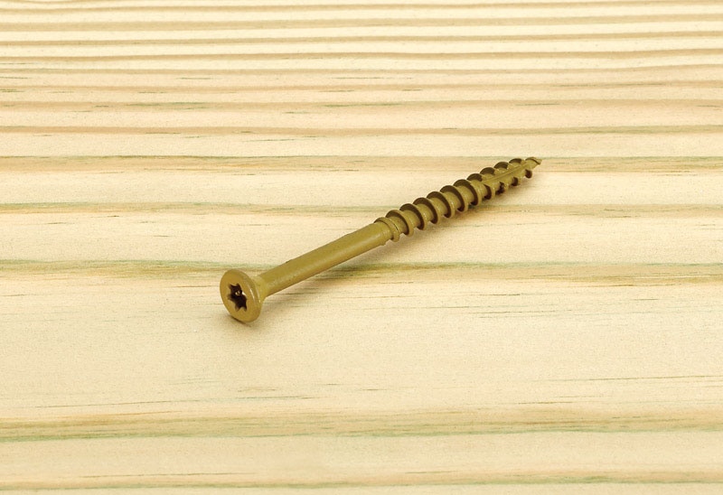 DECKSCREW 9X3"TAN 75PC