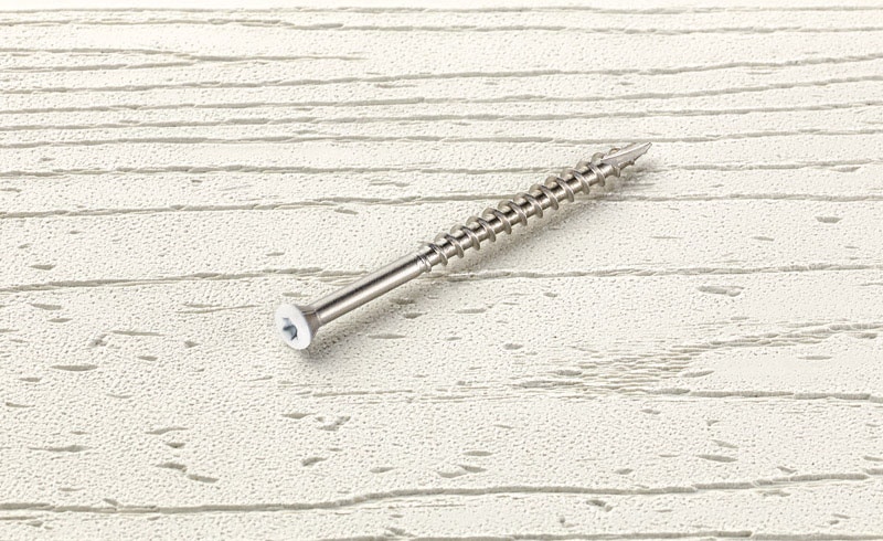 DECK SCRWS 7X1-5/8"WHT