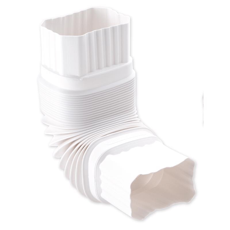 ELBOW FLEX 2X3" WHITE