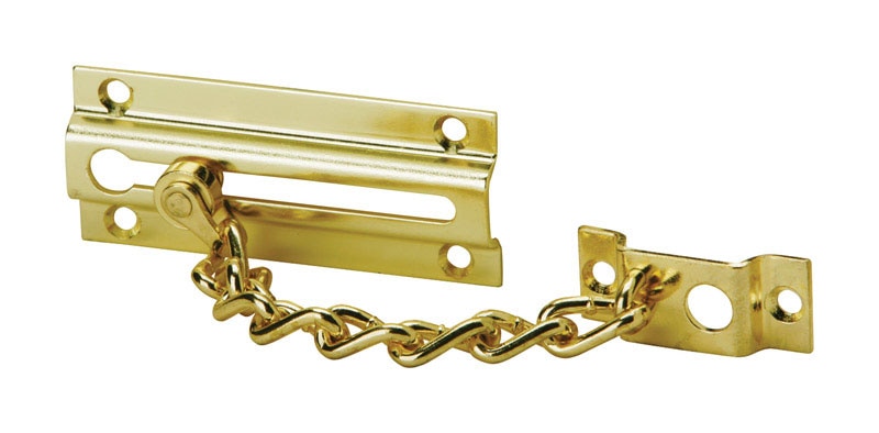 CHAIN DOOR GUARD BRASS