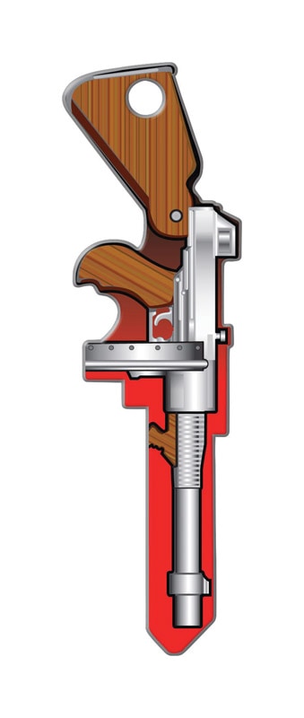 HOUSE KEY TOMMY GUN SCH