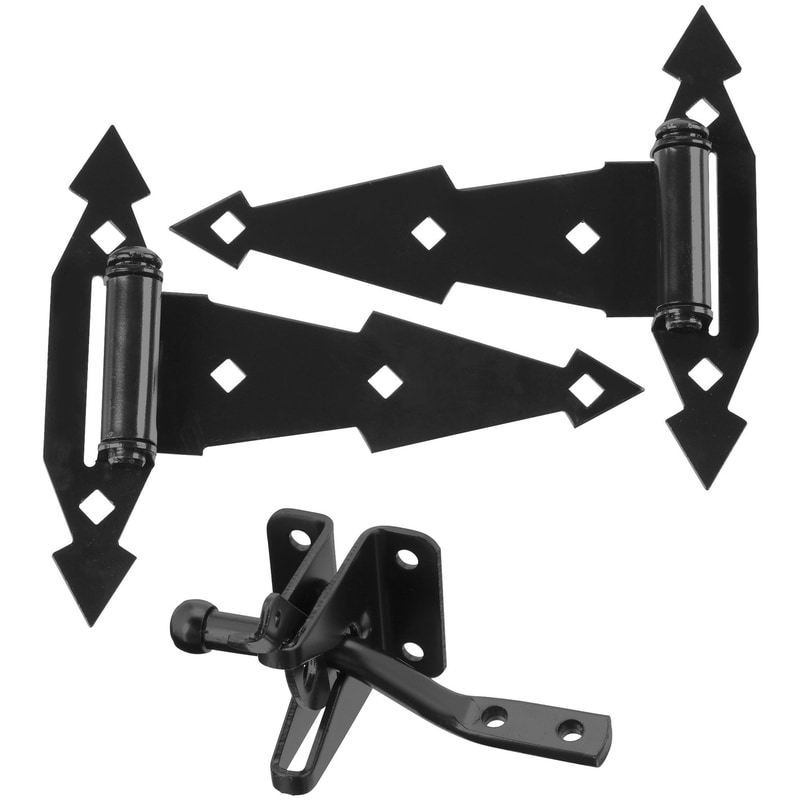 GATE KIT 8" BLACK