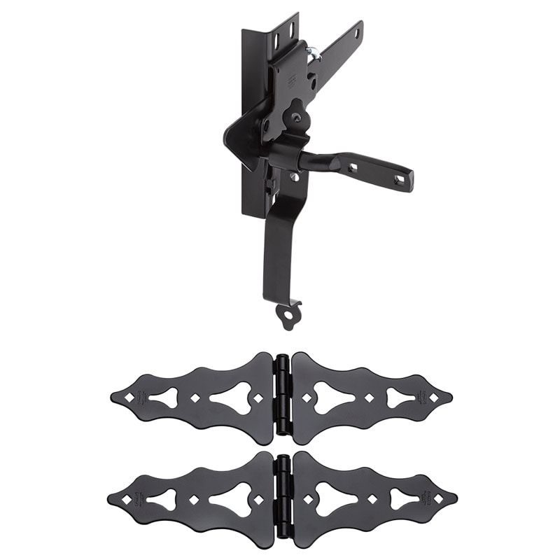 GATE HARDWARE KIT8" BLK