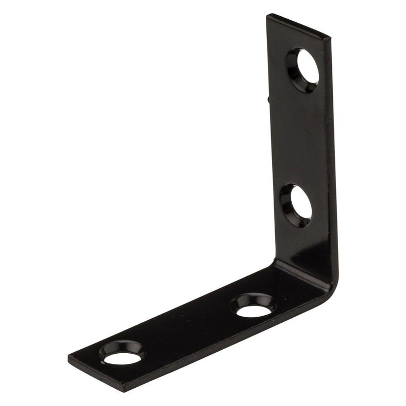 CORNER BRACE BLK 2X 5/8"