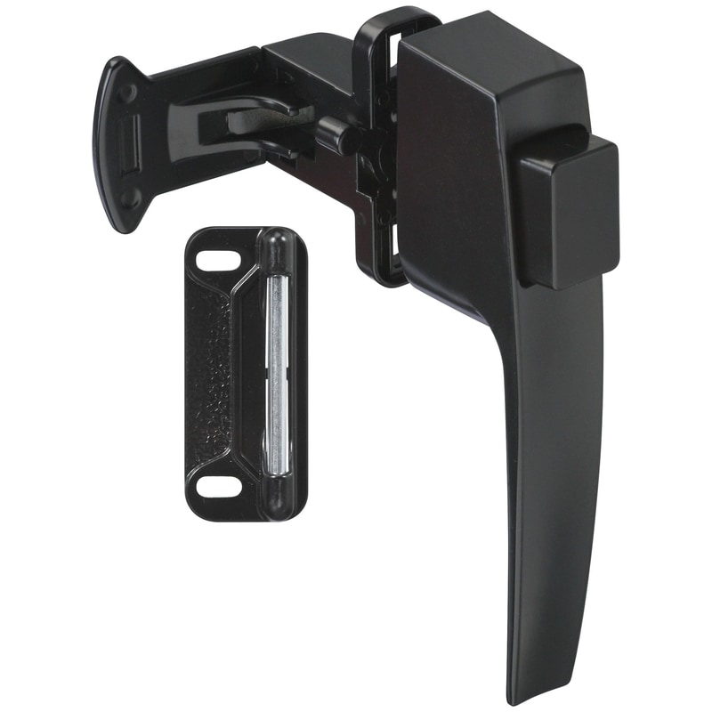 PUSH BUTTON LATCH BLK