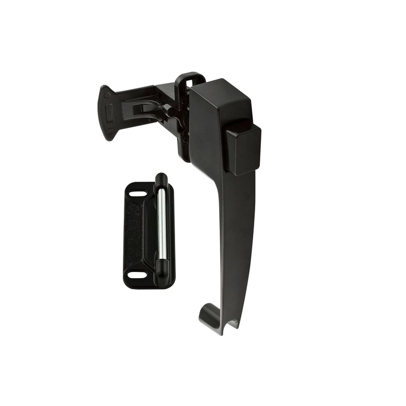 PUSH BUTTON LATCH BLK