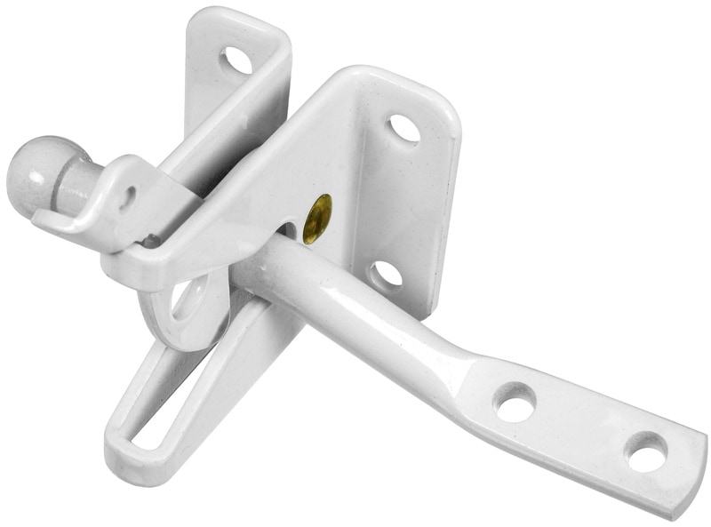 GATE LATCH WHITE
