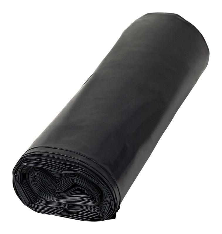 SHEET RL BLK 25'X4MIL