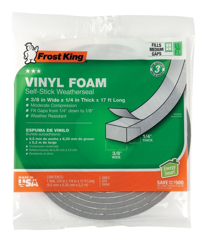 VINYLFOAM WTRPF 17'X1/4"