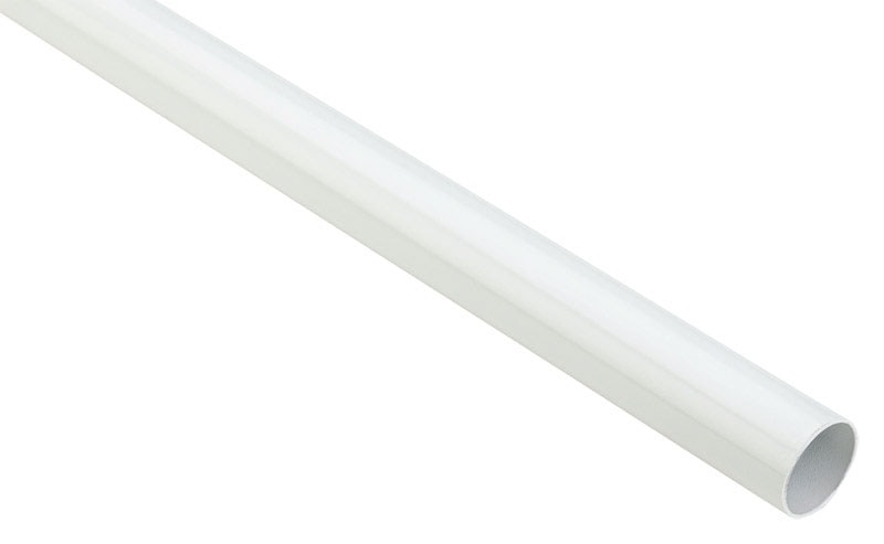 CLOSET ROD 8FT WHITE