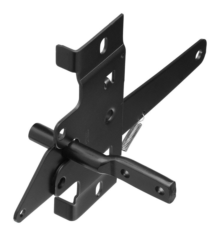 POST MNT GATE LATCH BLK