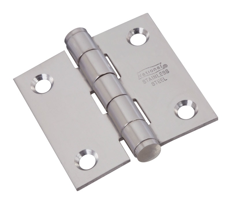 DOOR HINGE SS 2"L 2PK