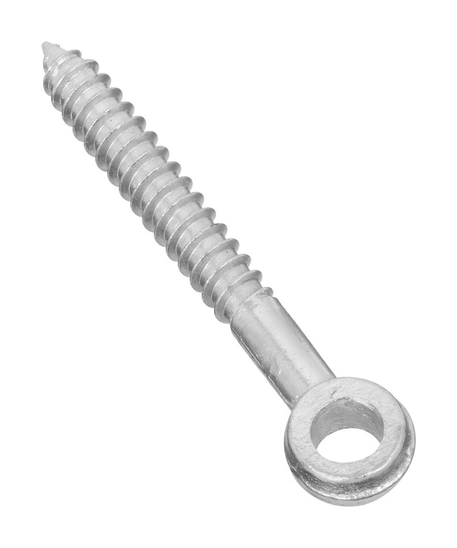 SCREW EYE 1/2X4" ZNV PLT