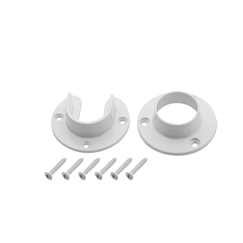 CLOSET FLANGE SET WHITE