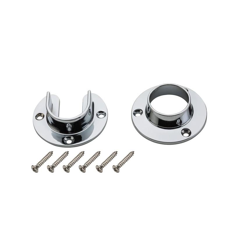 CLOSET FLANGE SET CHROM